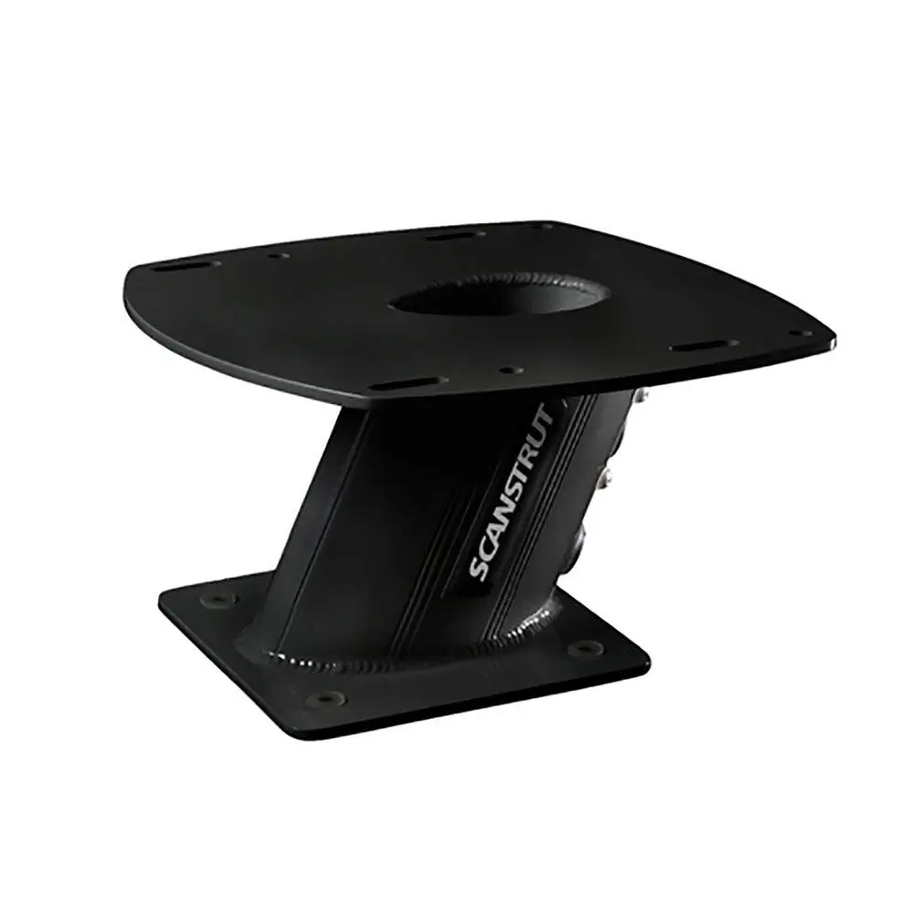 Scanstrut Apt-150-01-Blk - Aluminum Powertower Radar Mount - 6" Aft Leaning - Black [Apt-150-01-Blk] 1