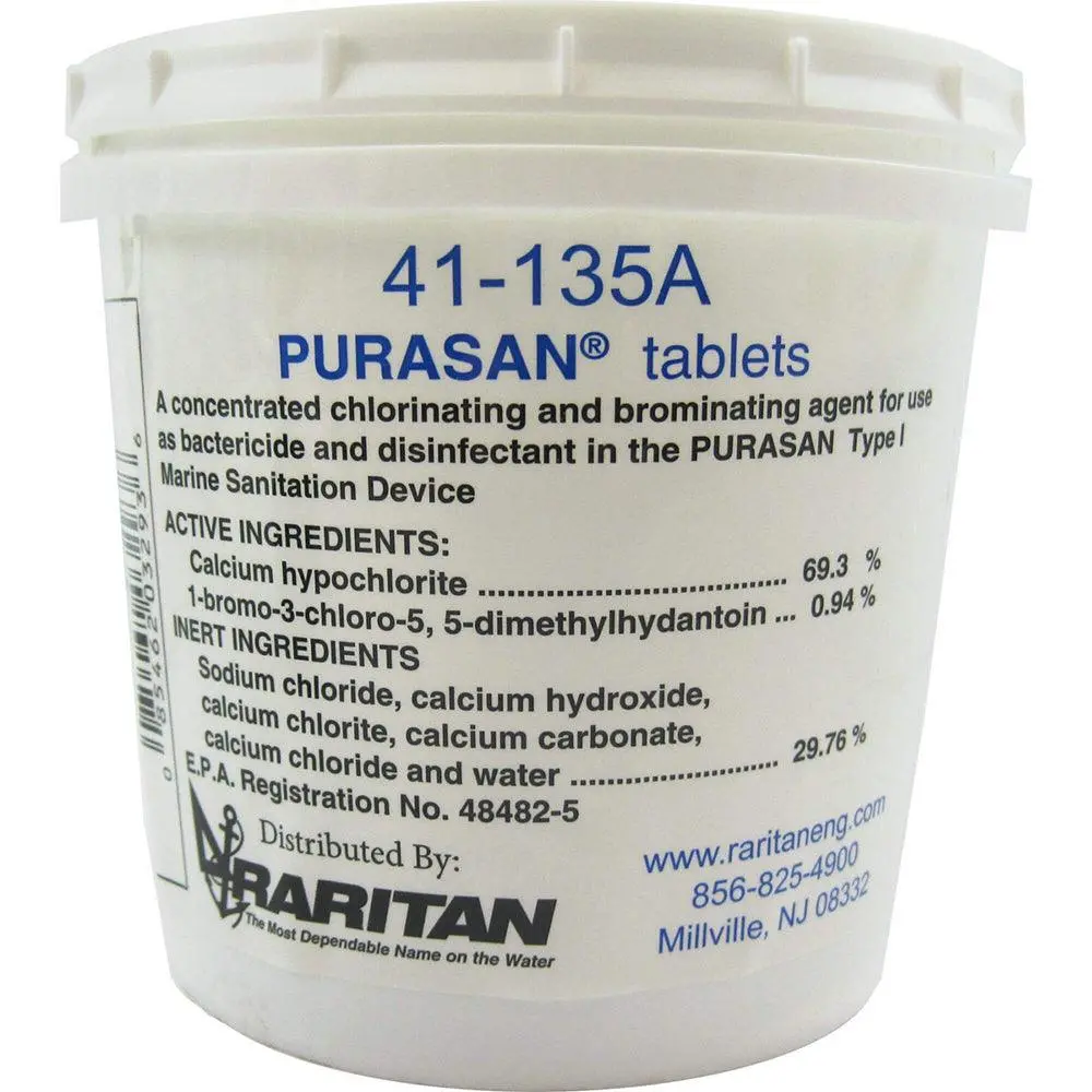 Raritan Purasan Ex Refill Tablets *1 Tub Of 6 Tablets [41-135A] 1