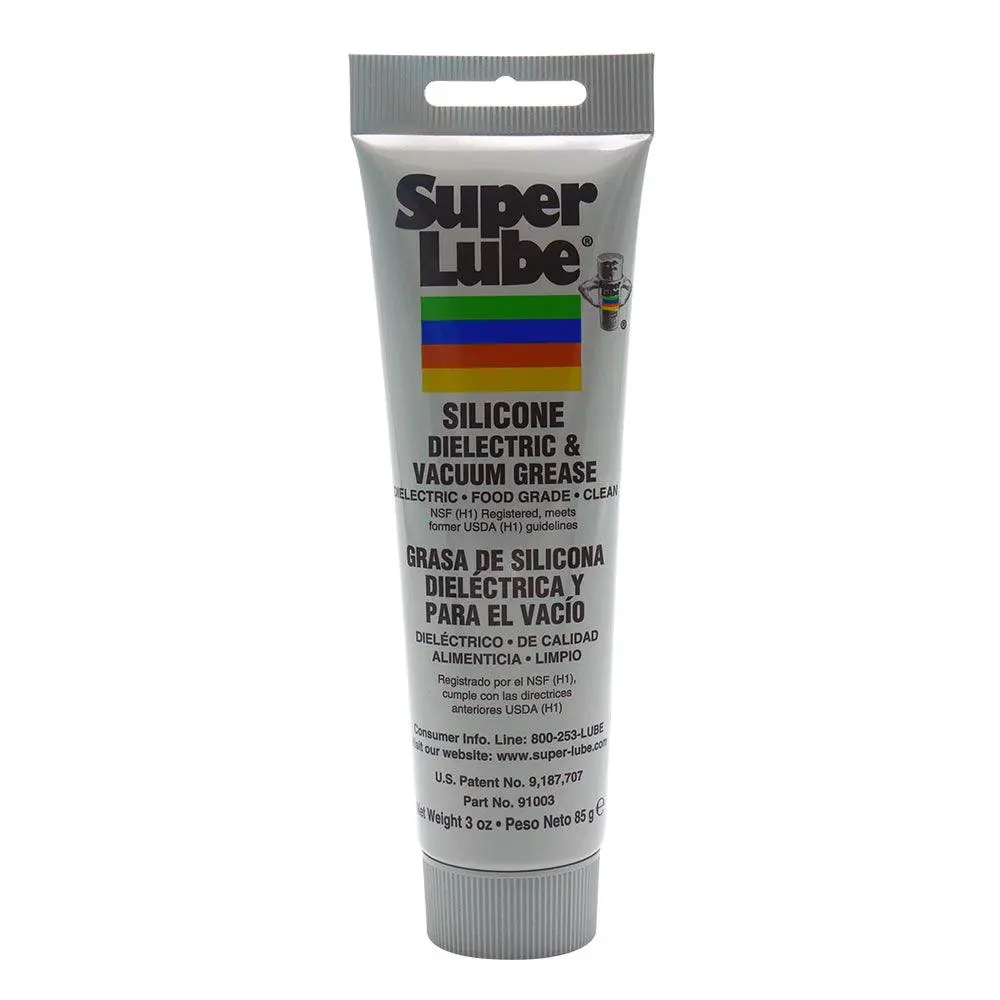 Super Lube Silicone Dielectric  Vacuum Grease - 3Oz Tube [91003] 1