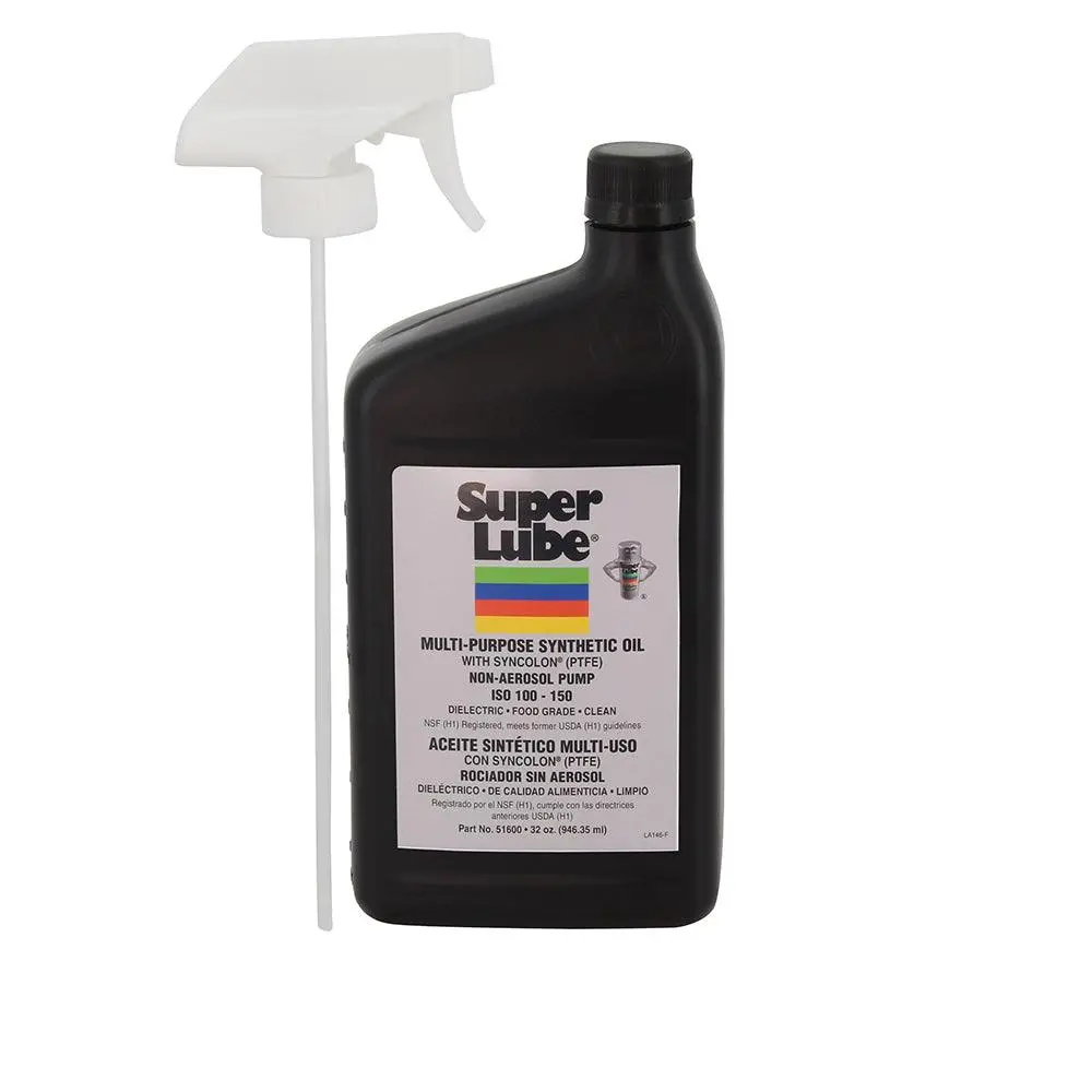 Super Lube Food Grade Synthetic Oil - 1Qt Trigger Sprayer [51600] 1