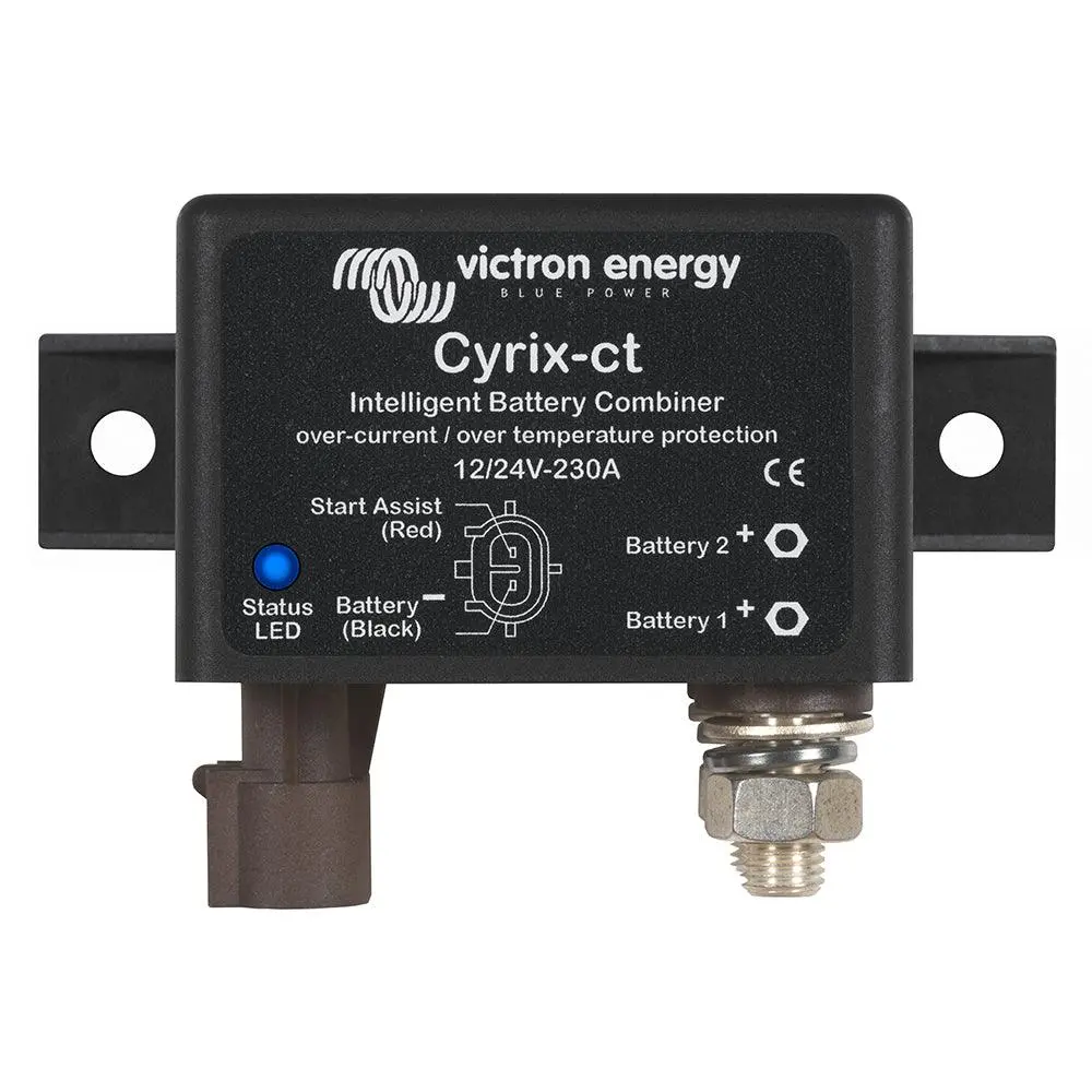 Victron Combiner 12/24V-230A Cyrix-Ct Intelligent Combiner Microprocessor Controlled [Cyr010230010] 1