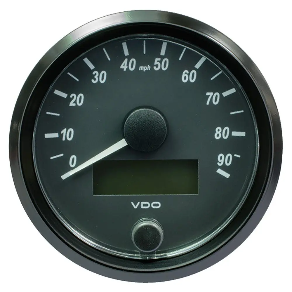 Vdo Singleviu 80Mm (3-1/8") Speedometer - 90Mph [A2c3832900030] 1
