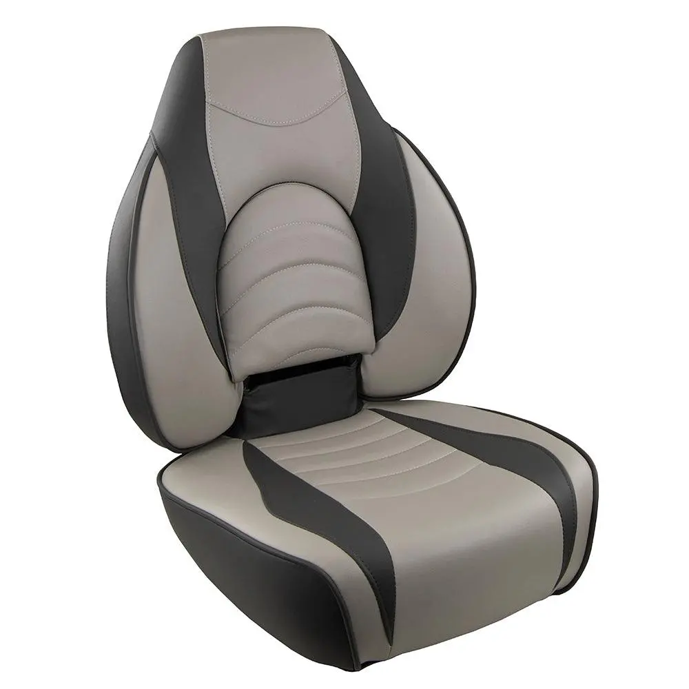 Springfield Fish Pro High Back Folding Seat - Charcoal/Grey [1041634-1] 1