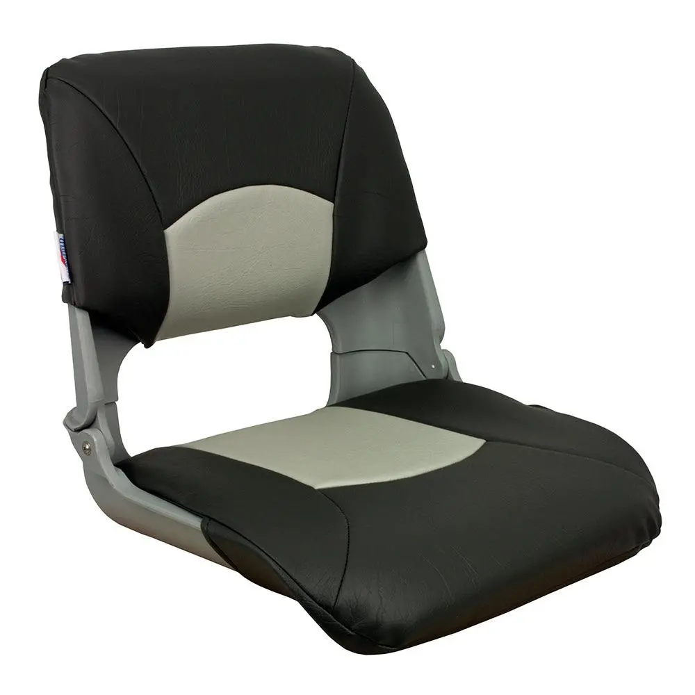 Springfield Skipper Standard Folding Seat - Grey/Charcoal [1061017] 1