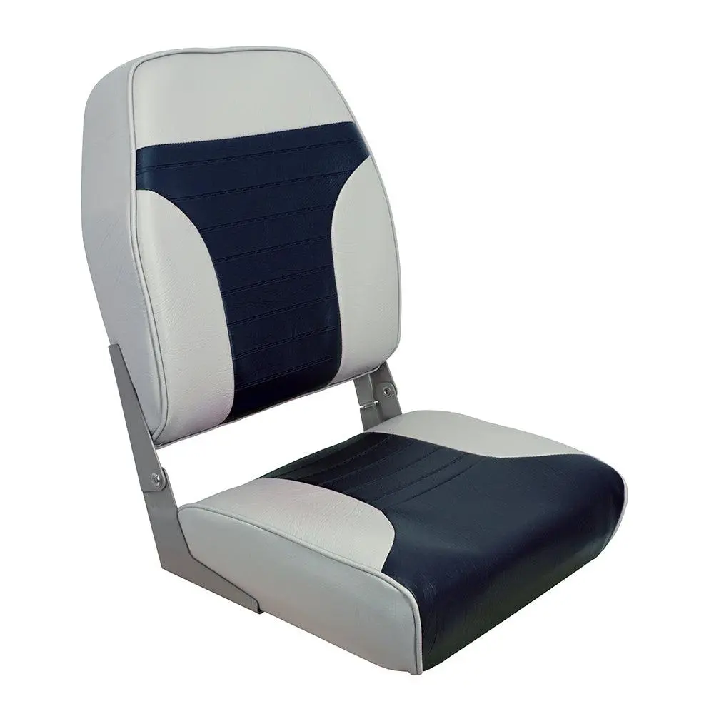 Springfield High Back Multi-Color Folding Seat - Blue/Grey [1040661] 1