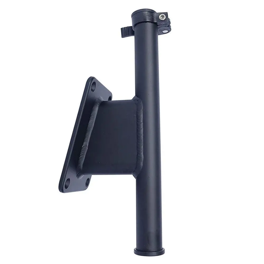 Panther 5" Set Back Transom Mount Bracket - Black - Powder Coat [Kps50b] 1