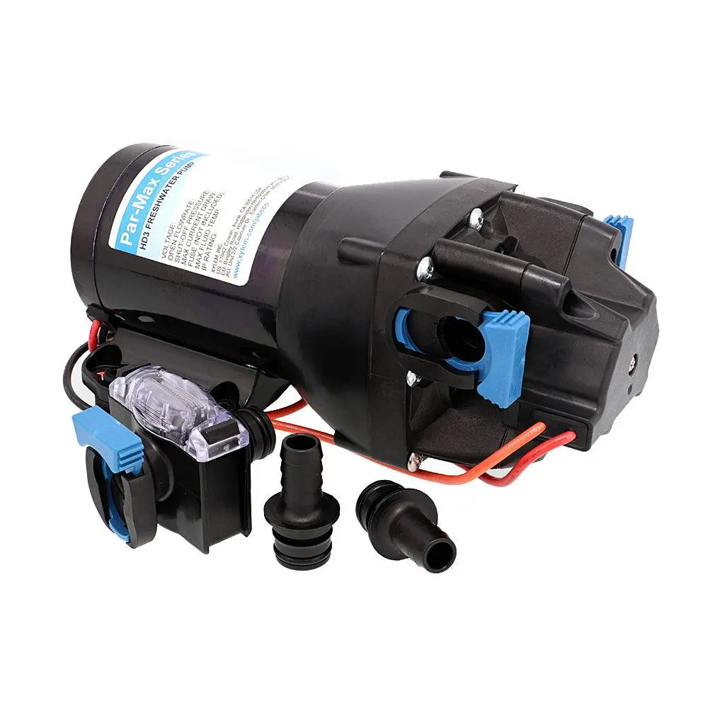 Jabsco Par-Max Hd3 Heavy Duty Water Pressure Pump - 12V - 3 Gpm - 40 Psi [Q301j-115S-3A] 1