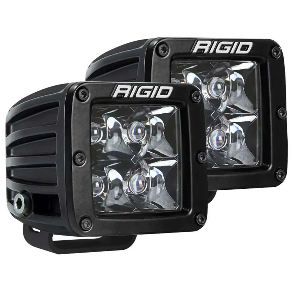 Rigid Industries D-Series Pro Dually Spot Surface Mount Pair - Midnight Edition [202213Blk] 1