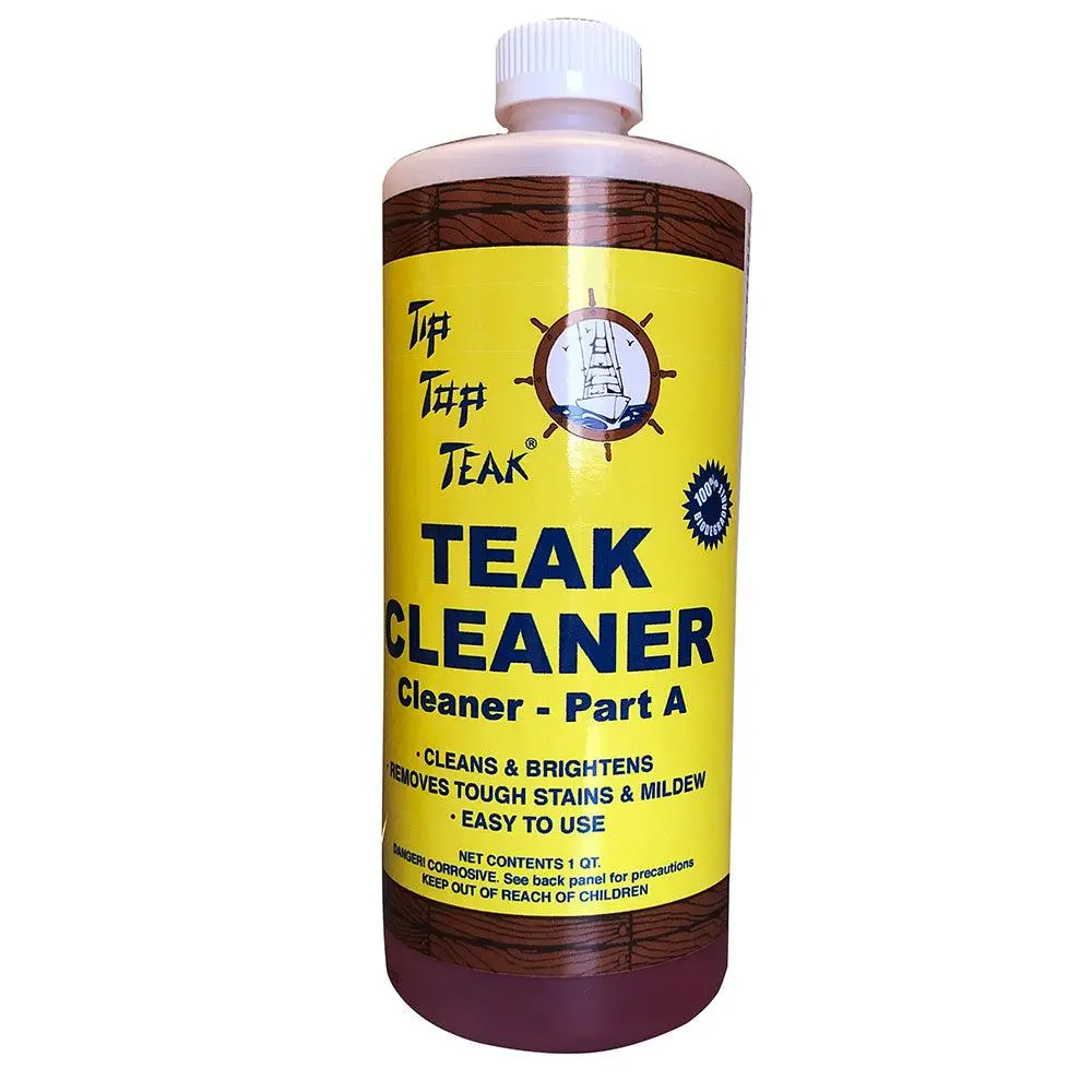 Tip Top Teak Cleaner Part A - Quart [Tc861] 1