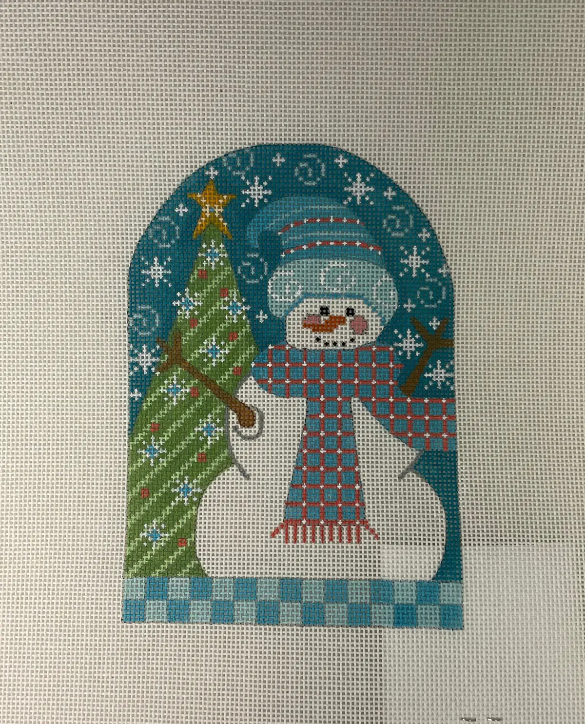 Danji Ch884 Snowman With Blue Scarf 1