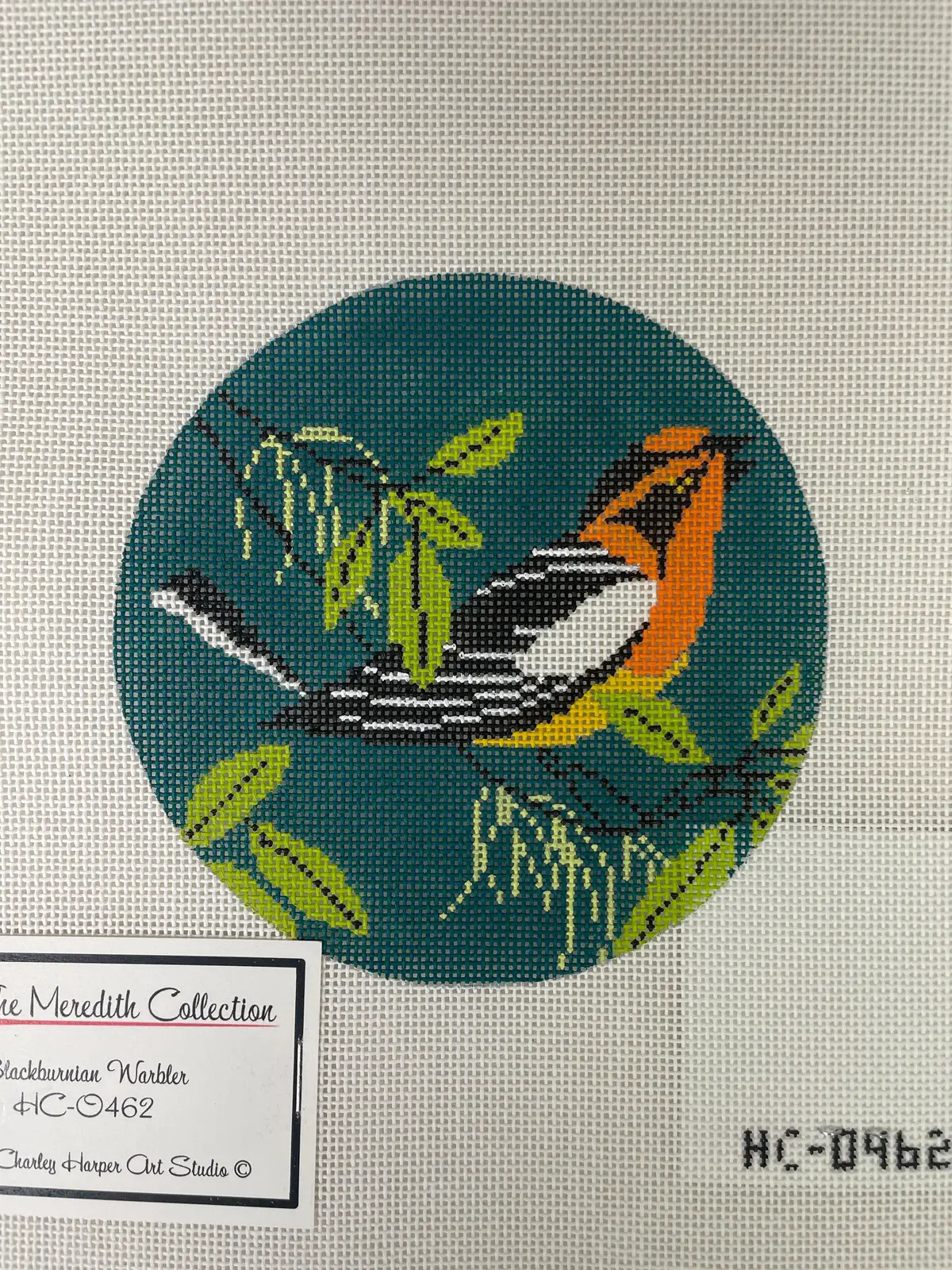 * Charlie Harper Hc-0462 Blackburnian Warbler 1