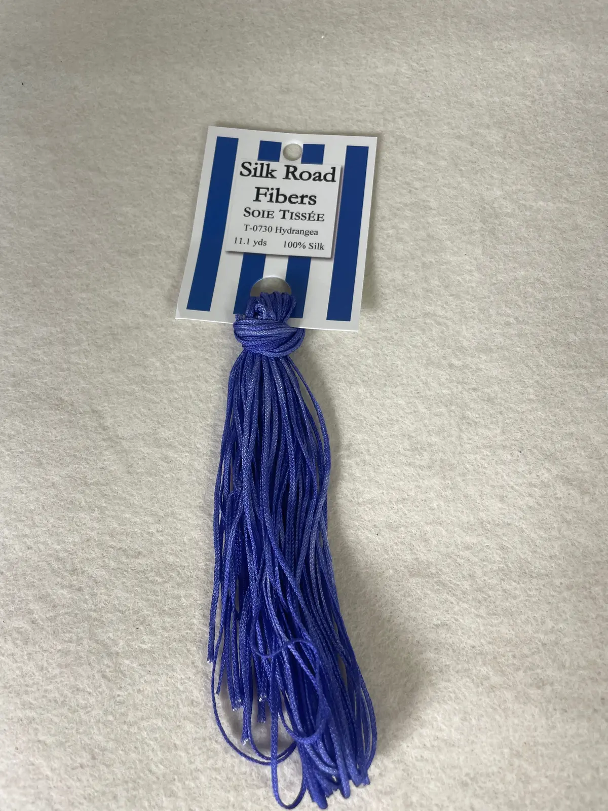 Silk Road Fibers T-730 Hydrangea Soie Tissee 1