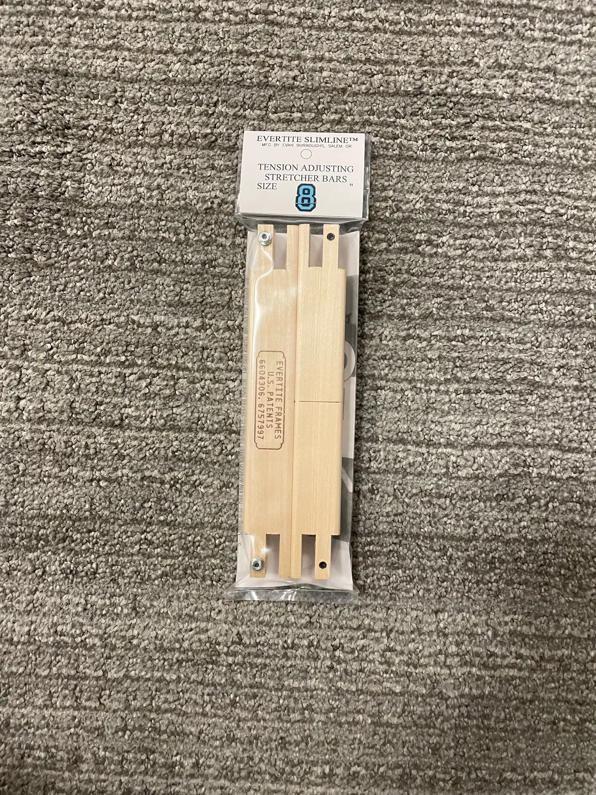 Evertite Slimline 8In Stretcher Bars 1