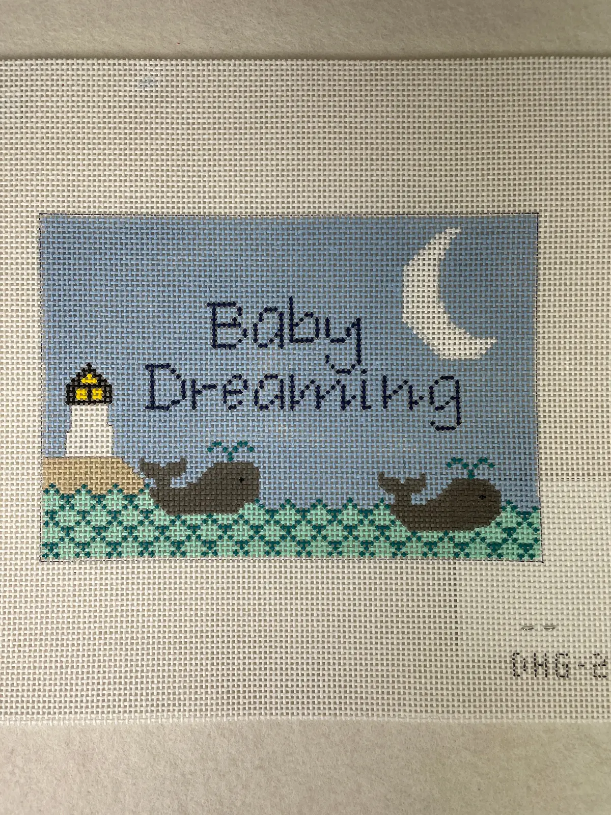 * J. Childs Designs Dhg228 Baby Dreaming Sign- Whale 1