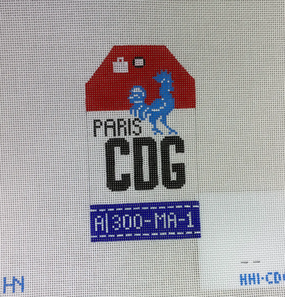 Hedgehog Needlepoint Hh1cdg Paris 1