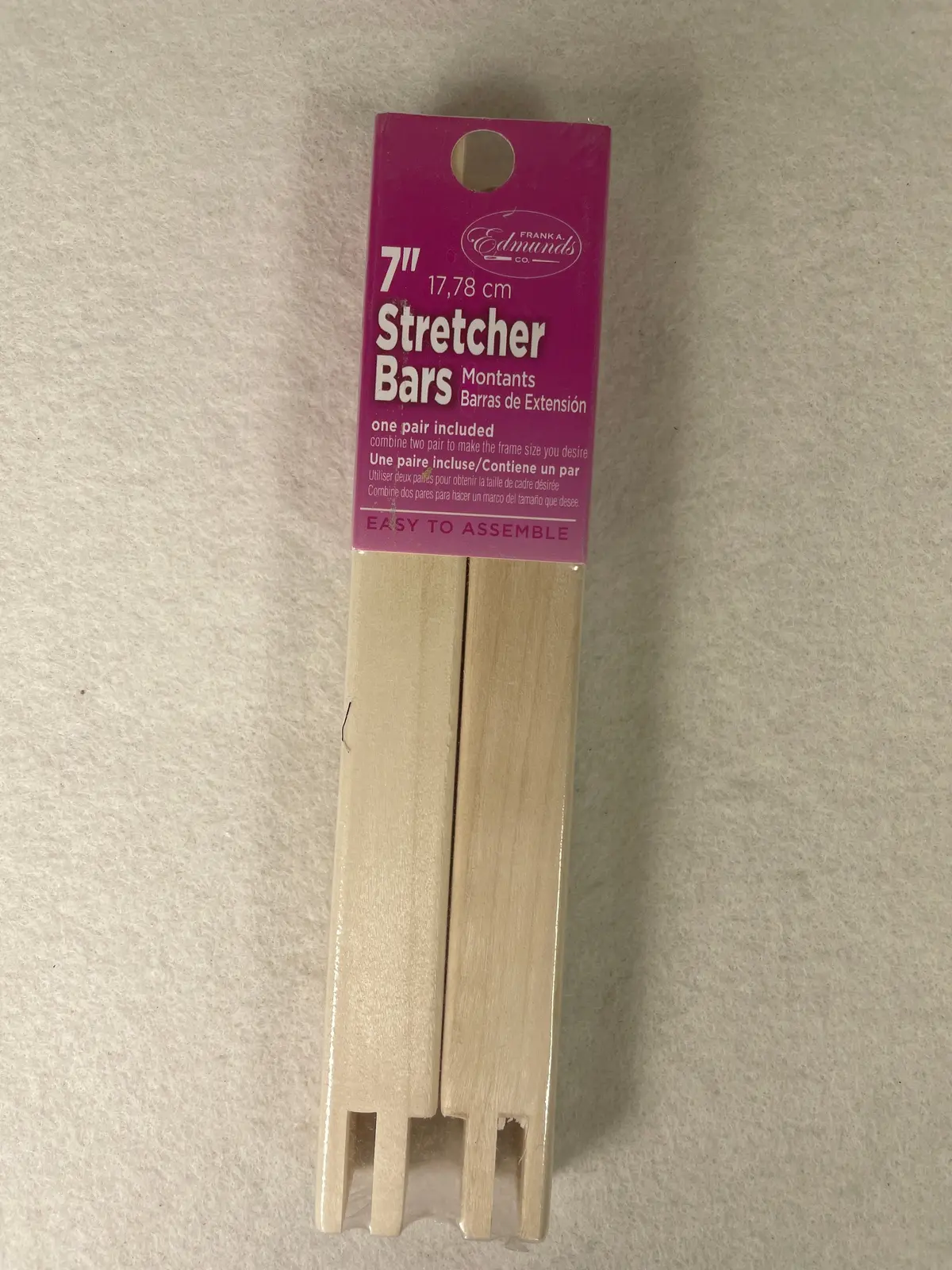 Frank Edmunds Regular Stretcher Bars- 7 Inch 1
