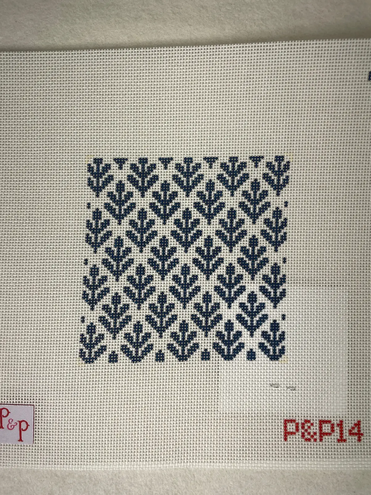 *Penny And Penny 14 Indigo Ivy Coaster 1