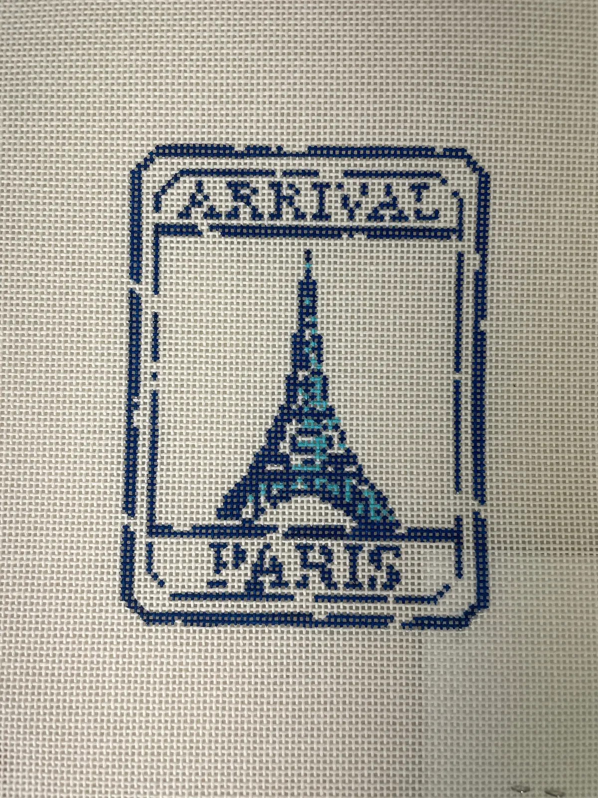 * Audrey Wu Designs Aw89 Passport Stamp- Paris 1