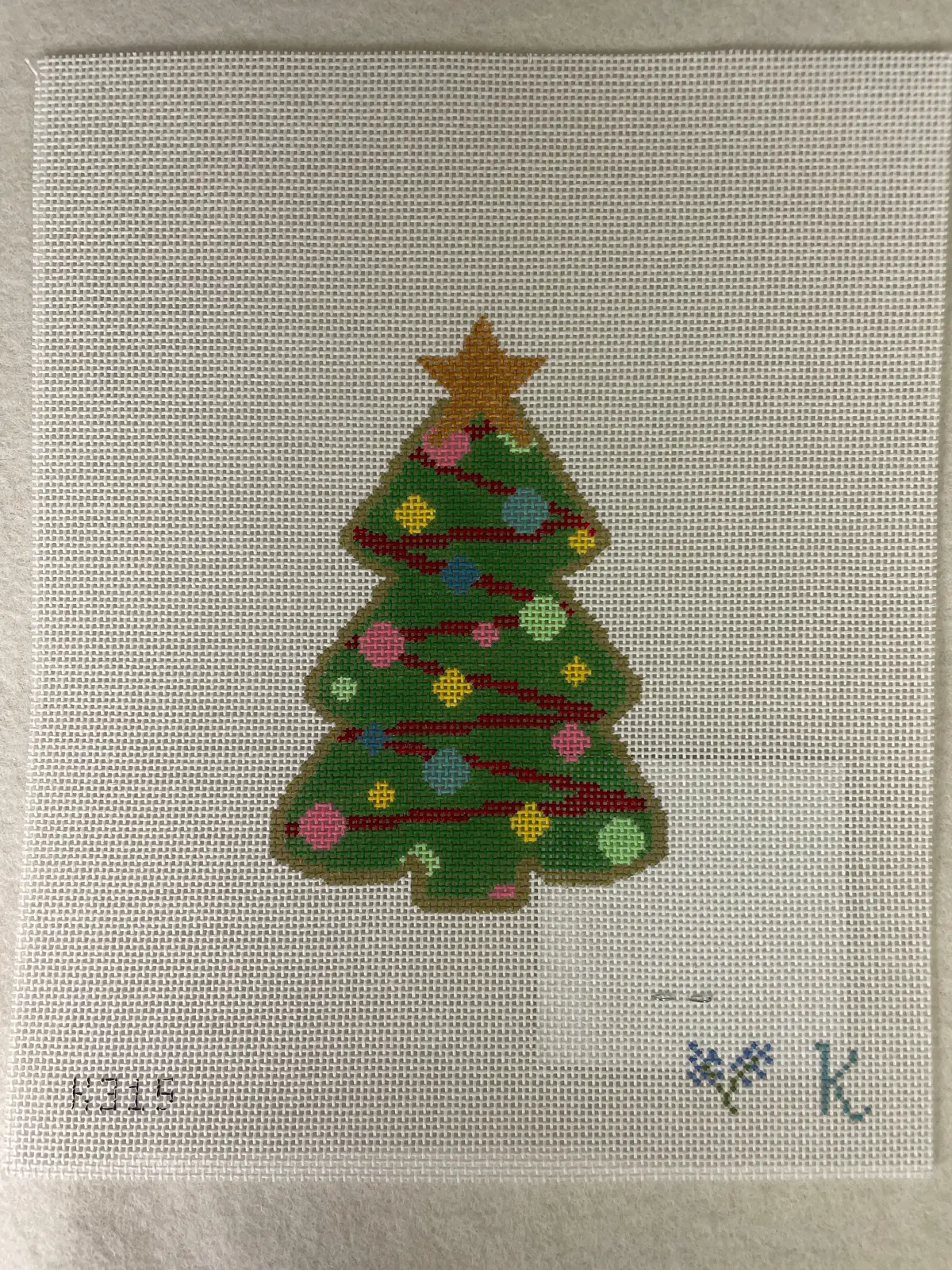 * Ndlpt Designs K315 Gingerbread Tree 1