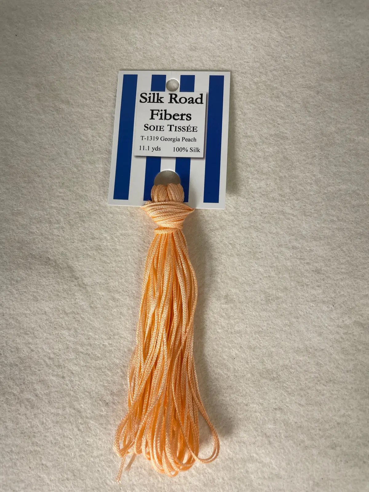 Silk Road Fibers T-1319 Georgia Peach Soie Tissee 1
