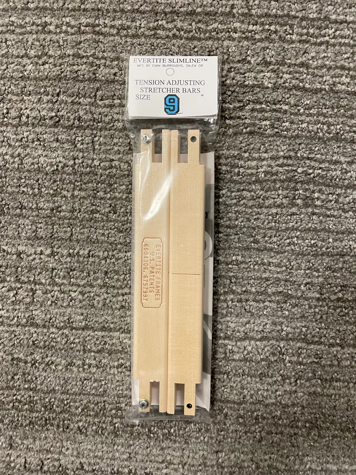 Evertite 9In Stretcher Bars 1
