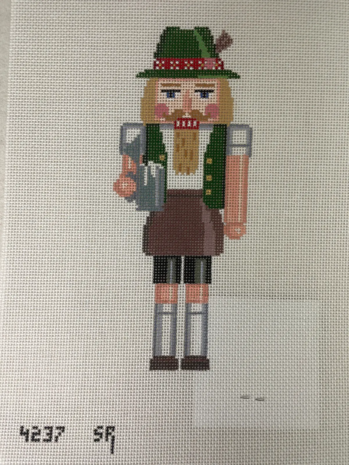 Susan Roberts Needlepoint Designs 4237 Nutcracker- Beermeister 1