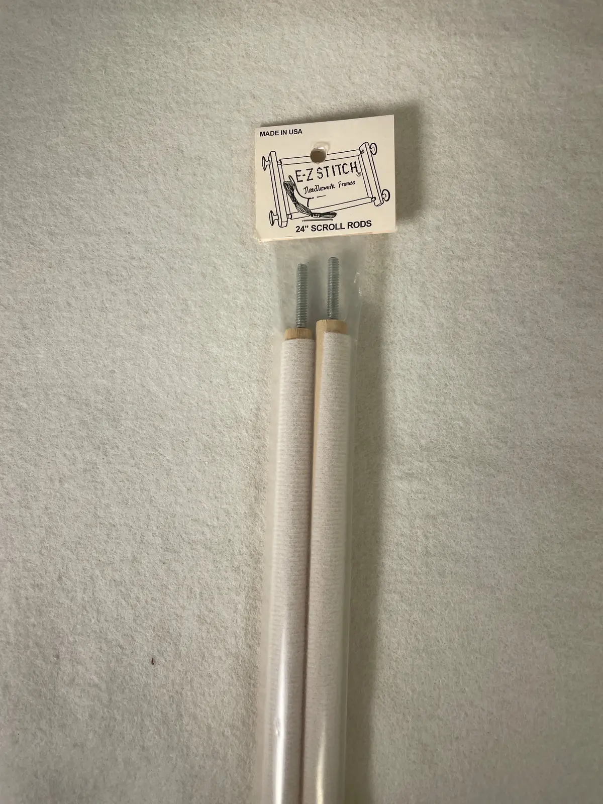 Ez Stitch Scroll Rods 24In 1