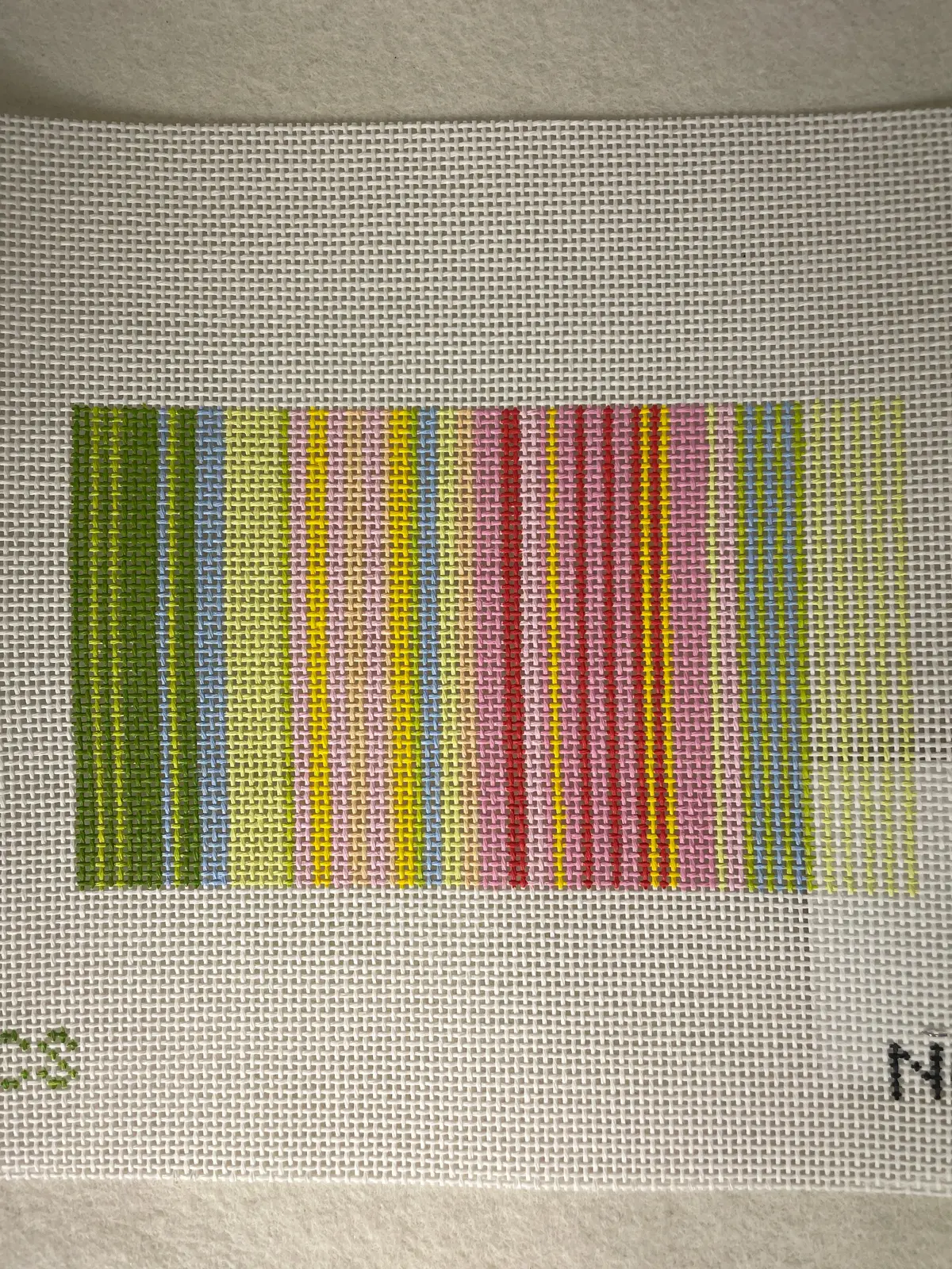 * Elizabeth Crane Swartz Designs Mimi Stripe Ne-S50 Eyeglass Case 1