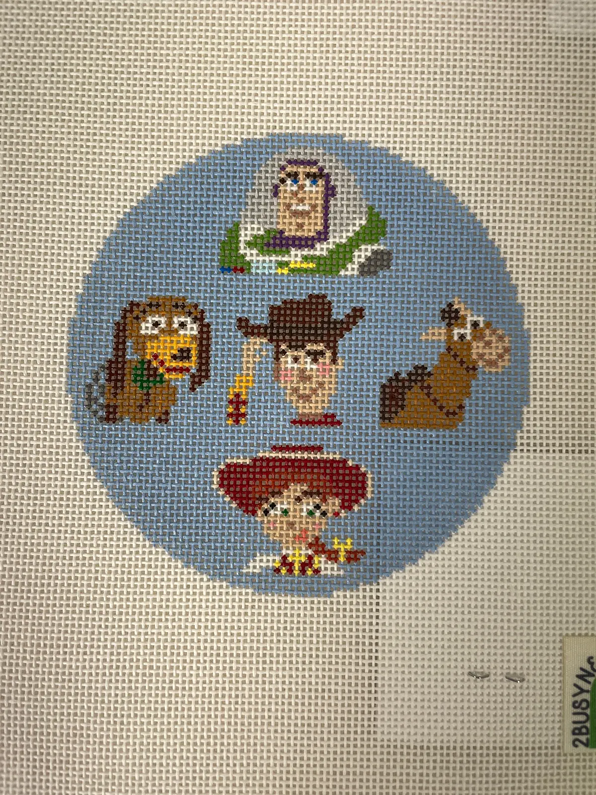 * 2Busyneedlepointing  Toy Gang Round 1