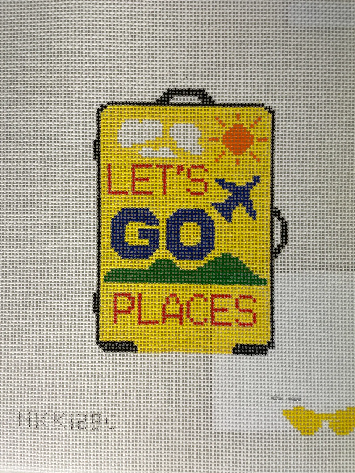 * Audra 129C Suitcase Series- Let's Go Places 1