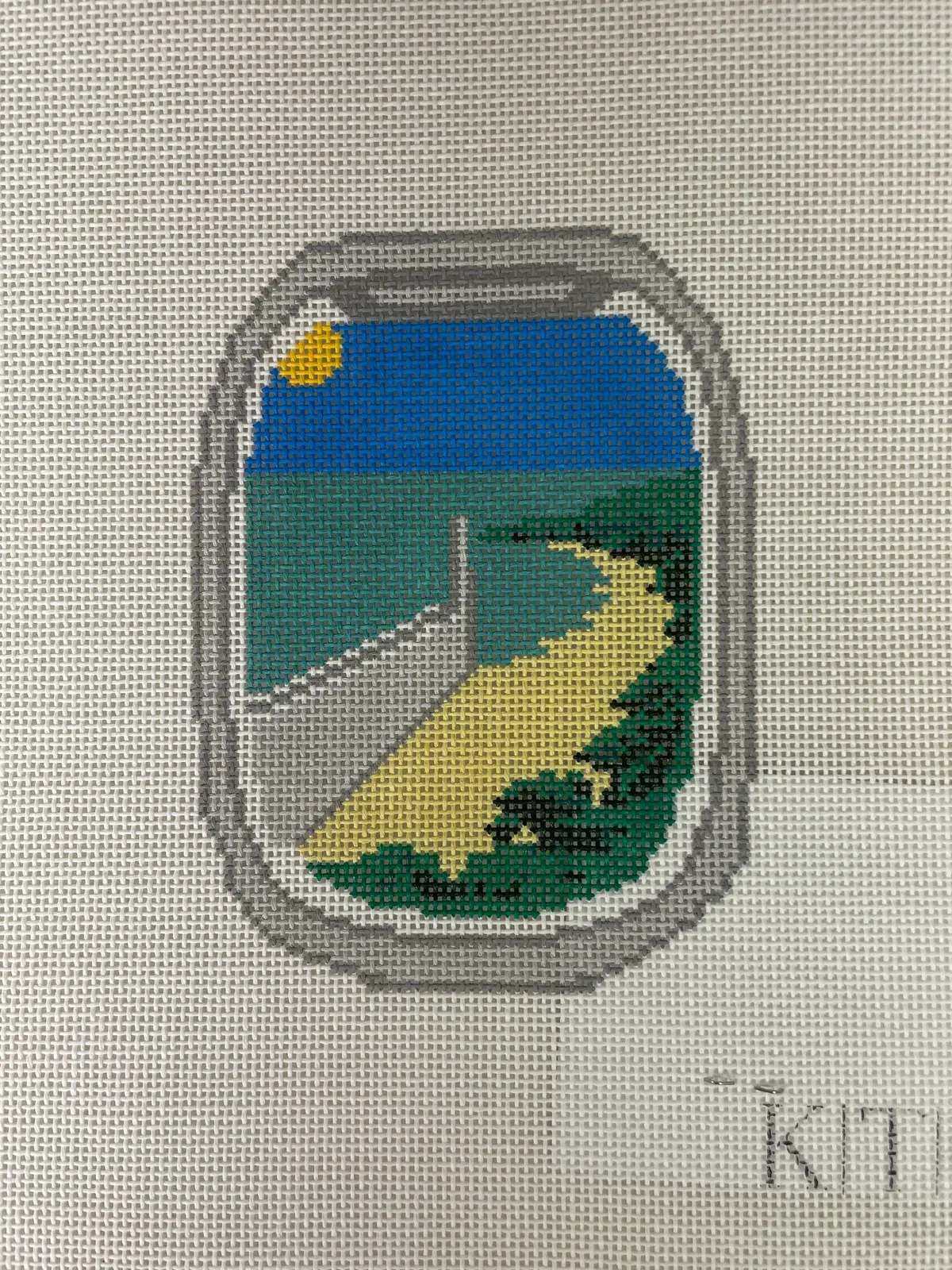 K.T.G. Needlepoint K11 Airplane Island 1