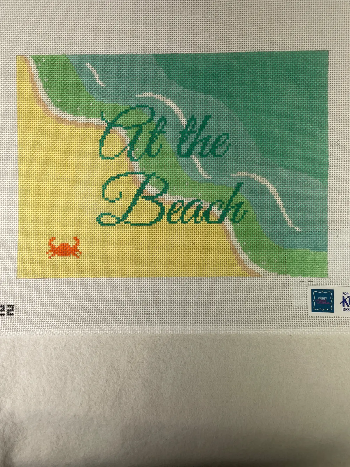 Ziggy Stitches Zs122 At The Beach 1