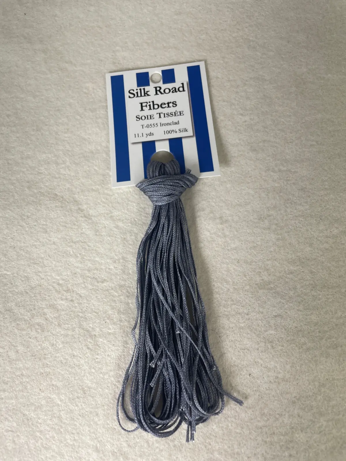 Silk Road Fibers T-555 Ironclad Soie Tissee 1