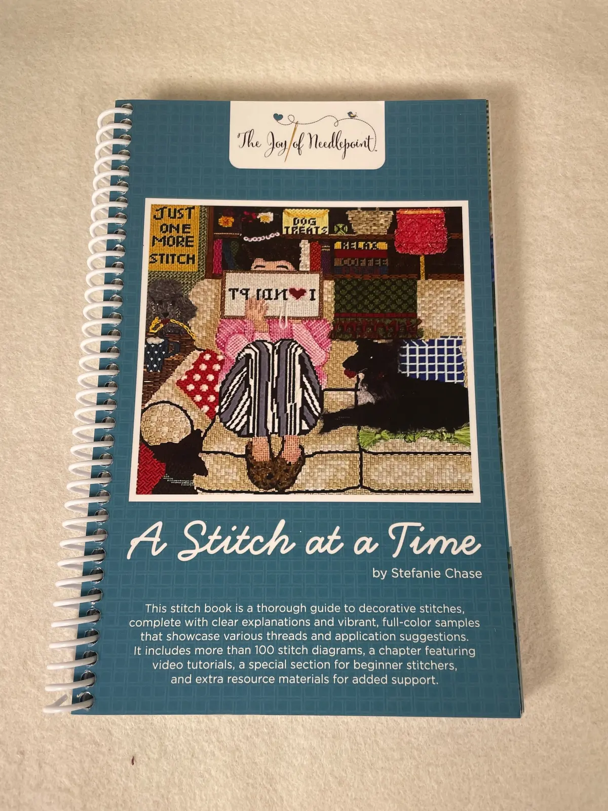 The Joy Of Needlepoint- A Stitch In Time By Stephanie Chase 1
