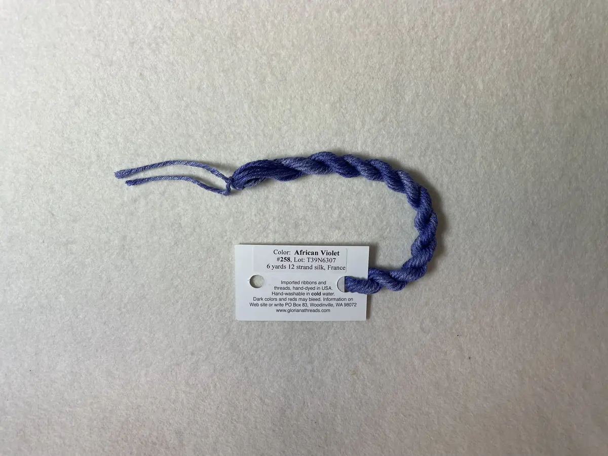 Gloriana Silk Floss 258 African Violet 1