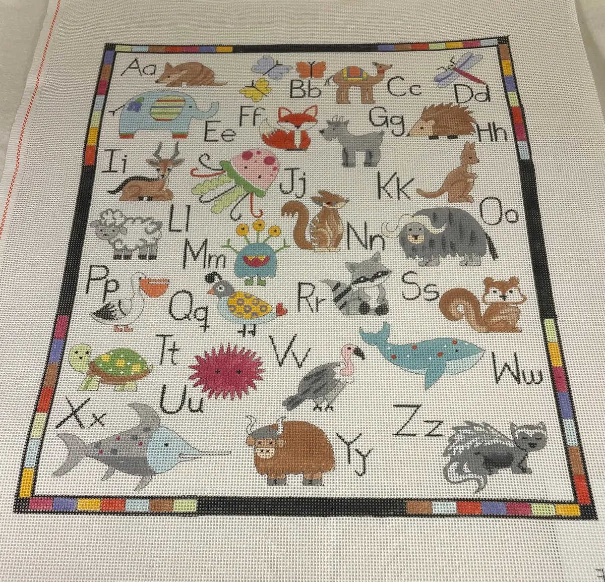 * Alice Peterson 3097 Animals Alphabet With Colorful Corners 1