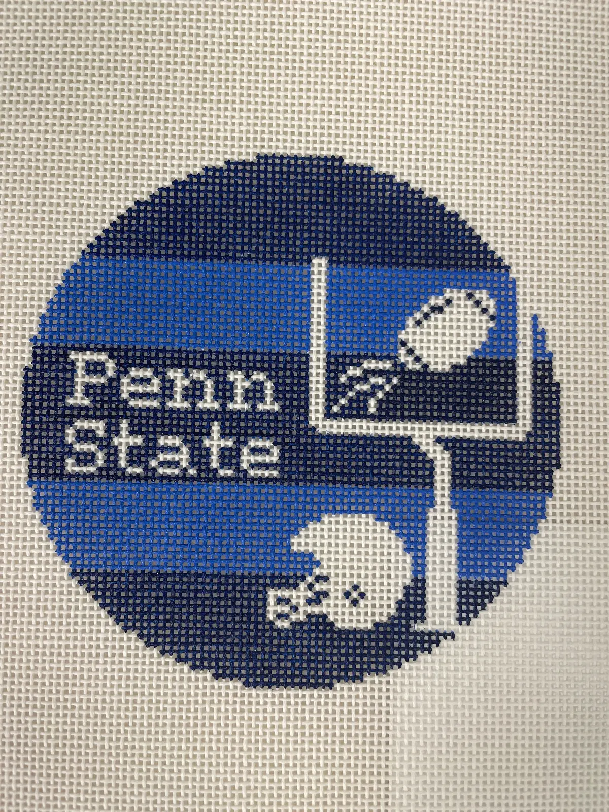 *Lauren Bloch Designs U510 Penn State Football- Stripes 1