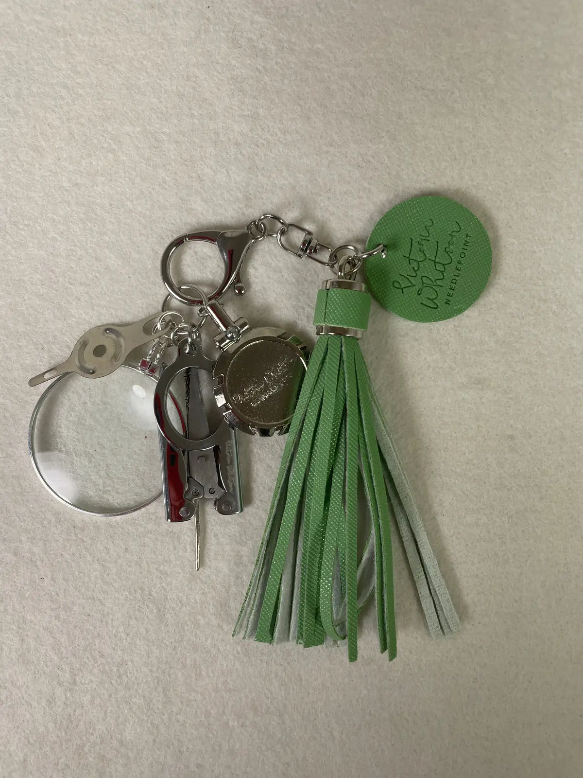 * Victoria Whitson Needlepoint Vw Tassel Kit- Liz's Irish Green 1