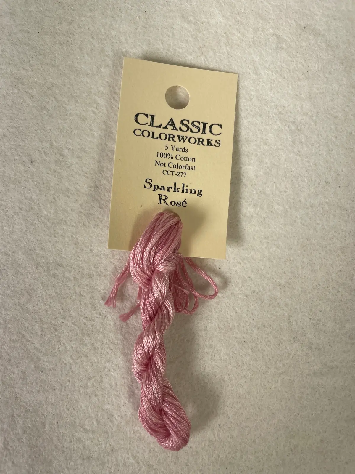 Classic Colorworks 277 Sparkling Rose 1