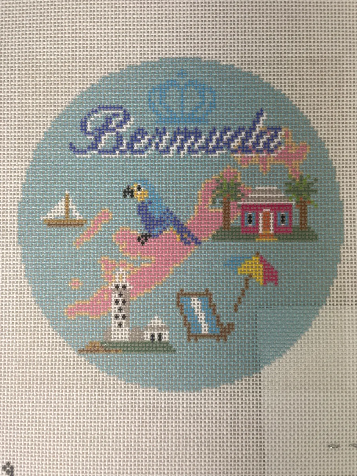 Needlepaint 187149 Bermuda Round 1