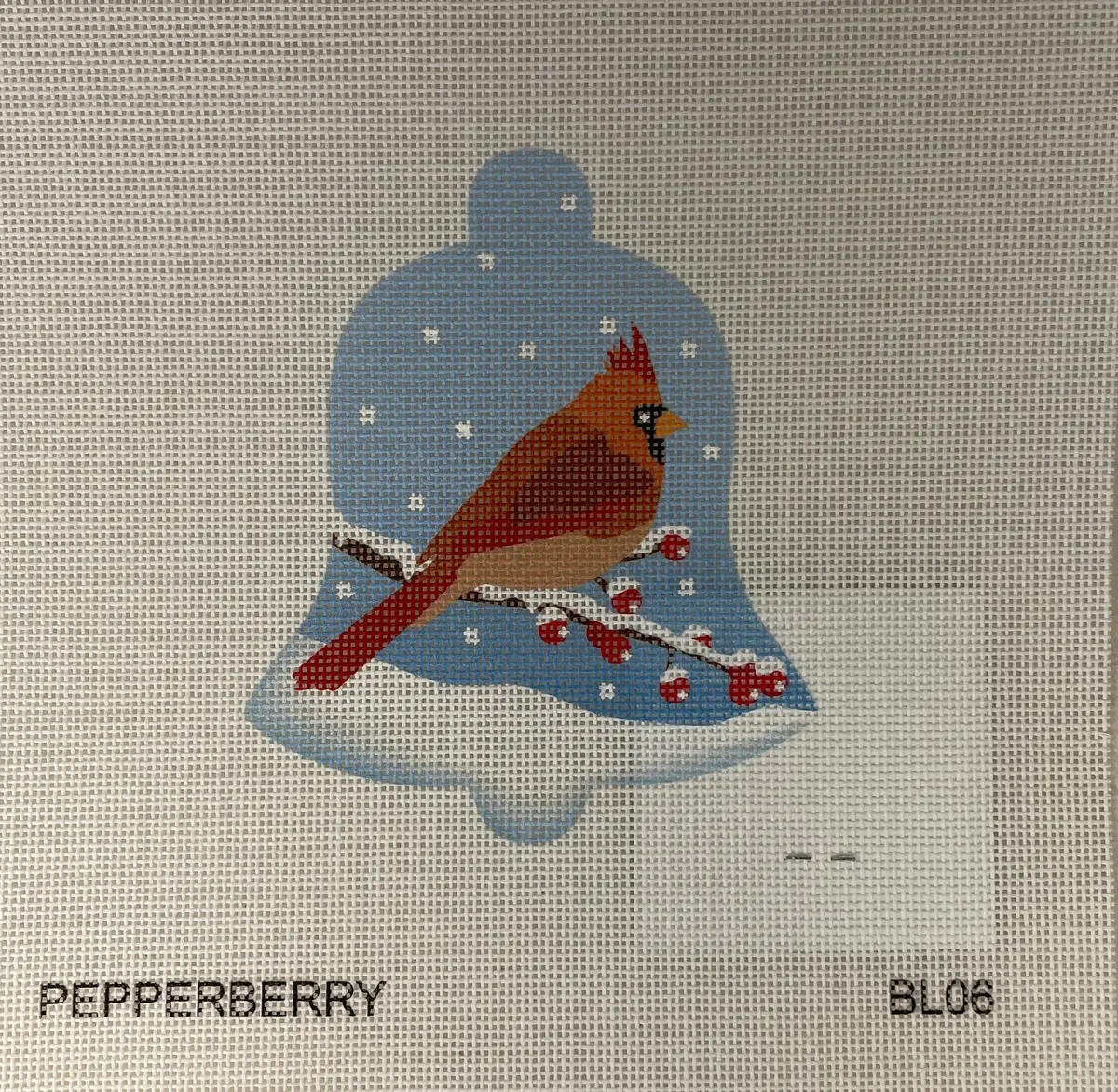 * Pepperberry Designs Bl06 Cardinal Snow Bell- Female 1
