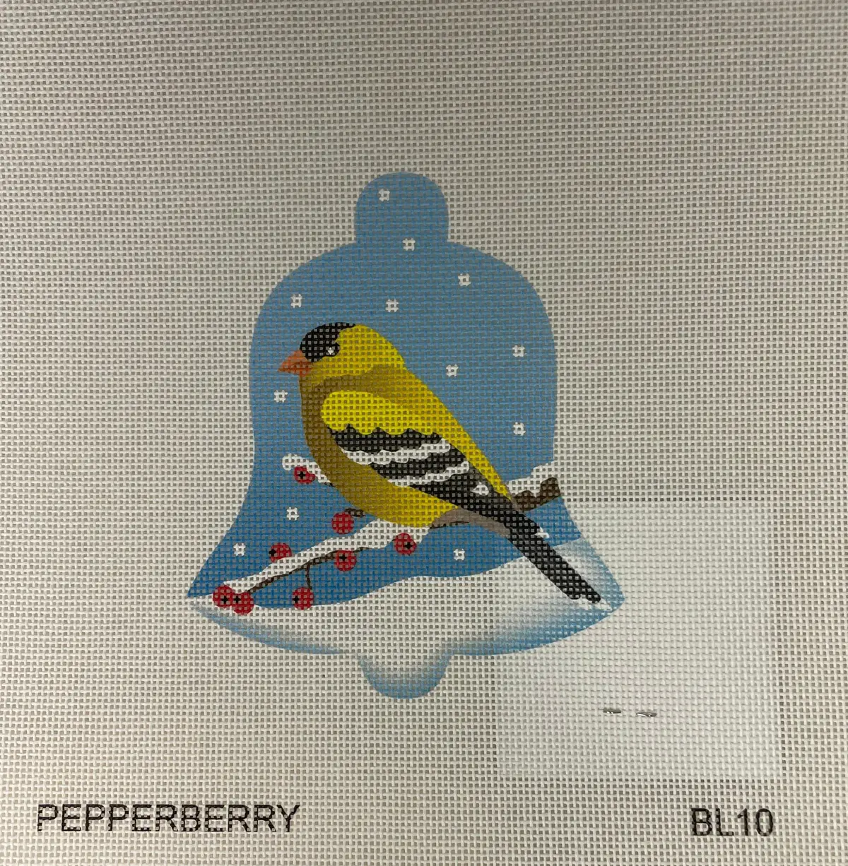 * Pepperberry Designs Bl10 Goldfinch Snow Bell 1