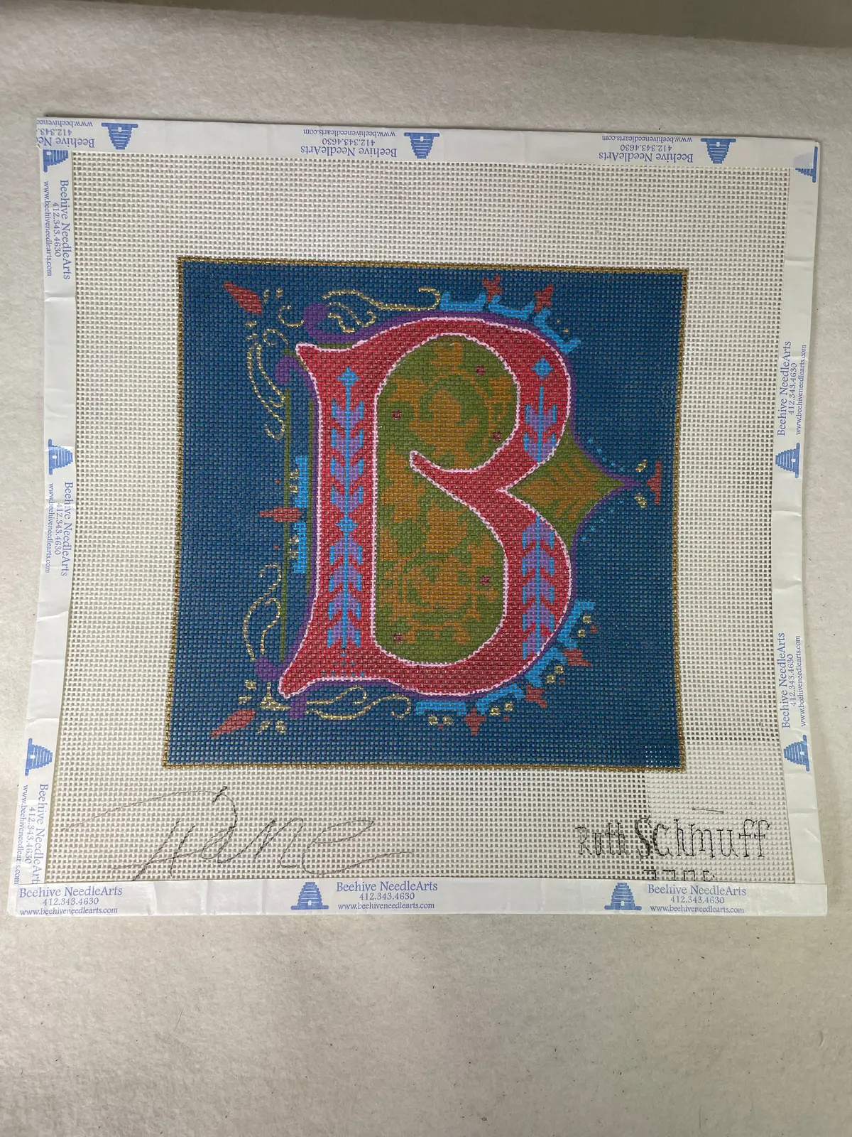 * Ruth Schmuff Designs Alphabet B 1