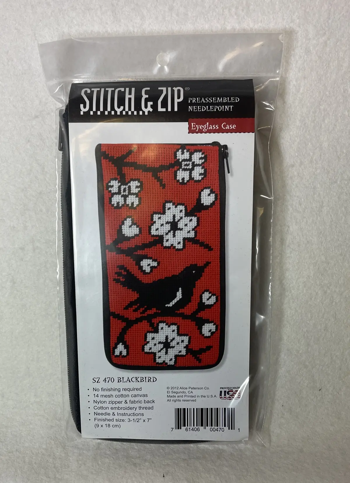 Alice Peterson Company Sz470 Blackbird Eyeglass Case 1