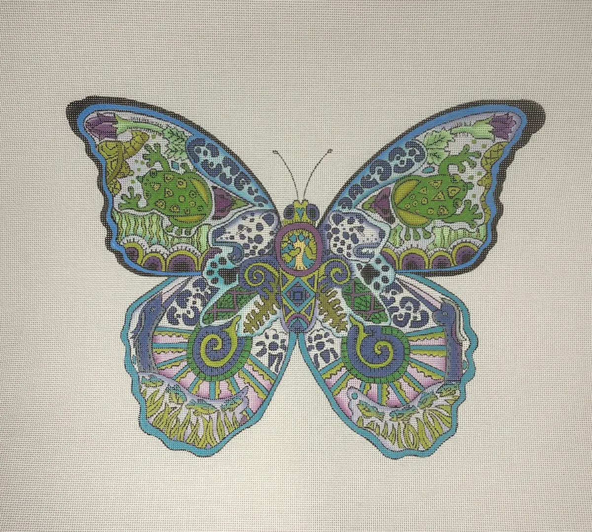 * Danji / Earth Art International Ea16 Blue Morpho Butterfly 1