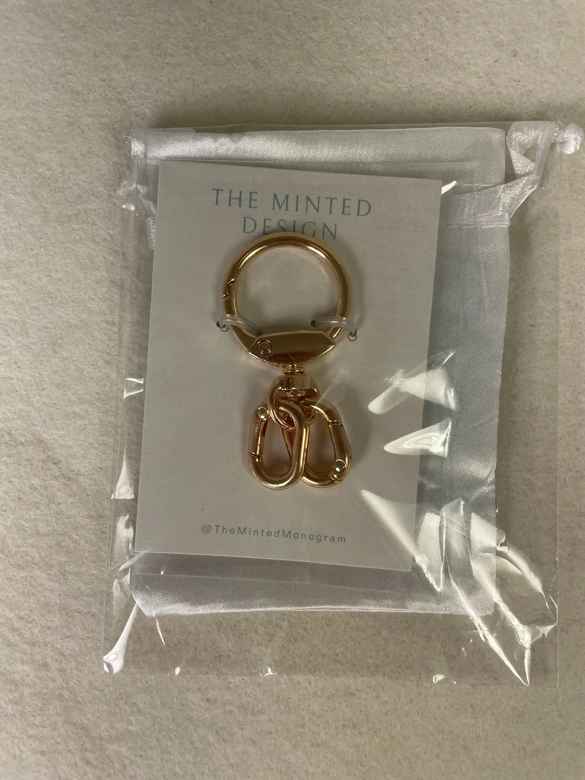 The Minted Design Gold Scarf And Accessory Hardware For Snips And Needle Threader 1