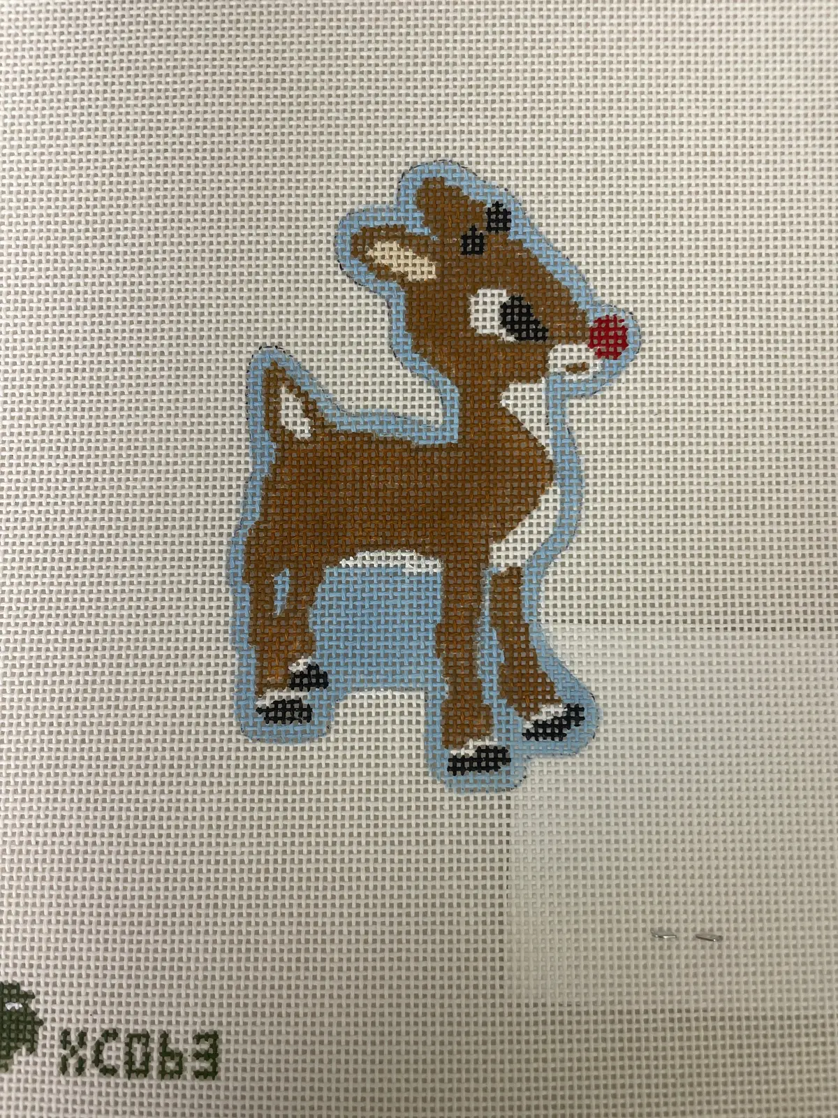 *Elm Tree Needlepoint Designs Xc063 Rudolf 1