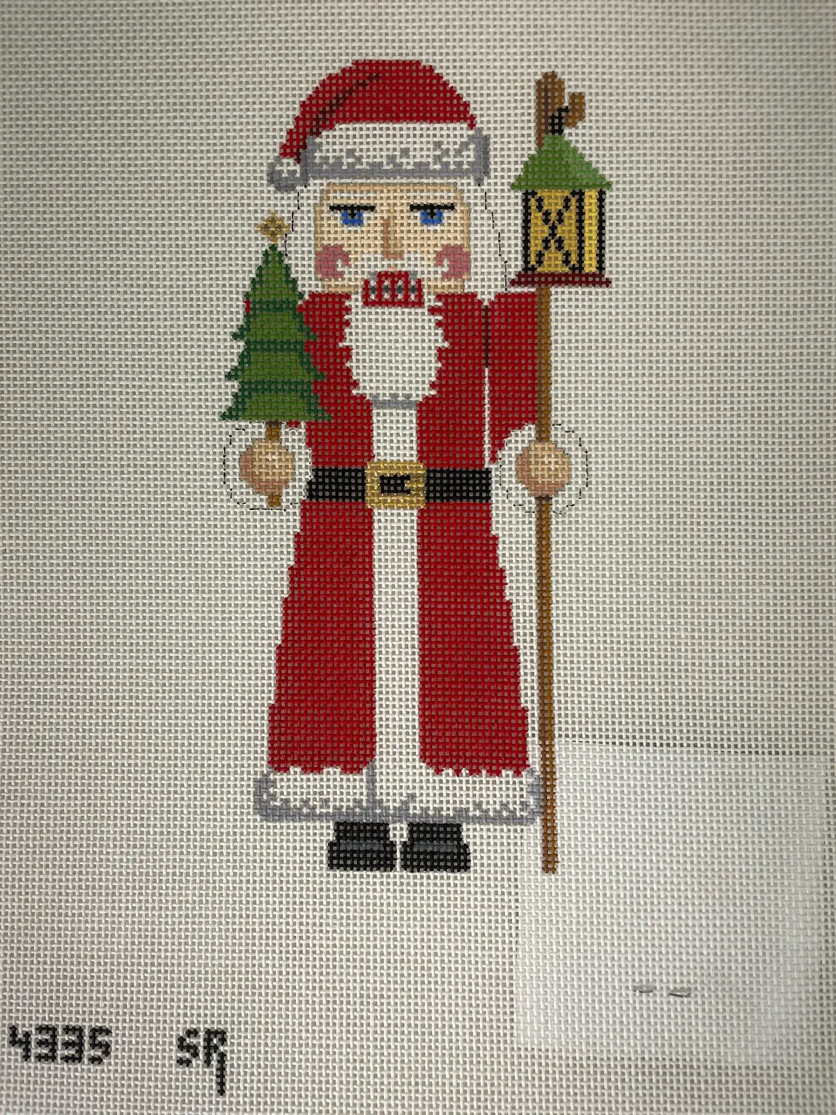 Susan Roberts Needlepoint Designs 4335 Nutcracker- Santa With Lantern 1