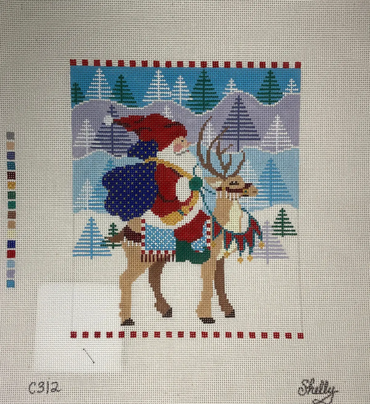 * Shelly Tribbey C312 Santa's Journey 1