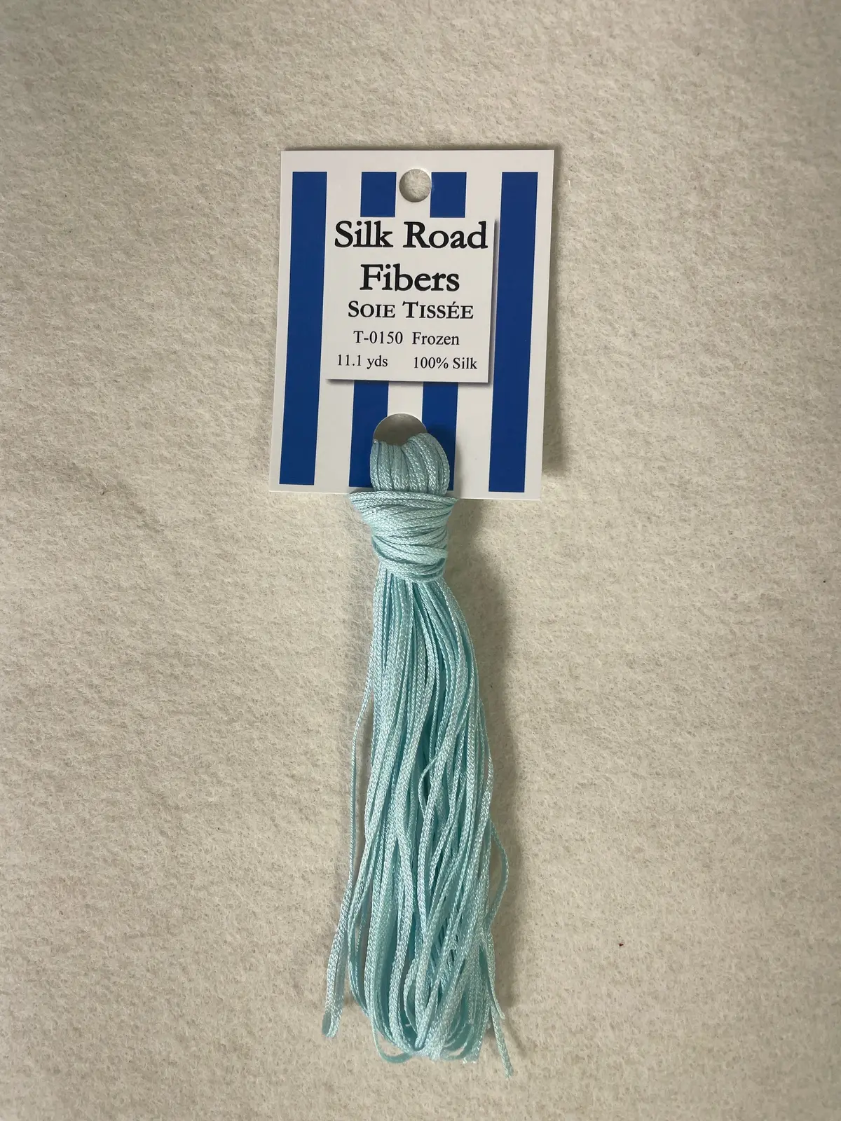 Silk Road Fibers T-0150 Frozen Soie Tissee 1